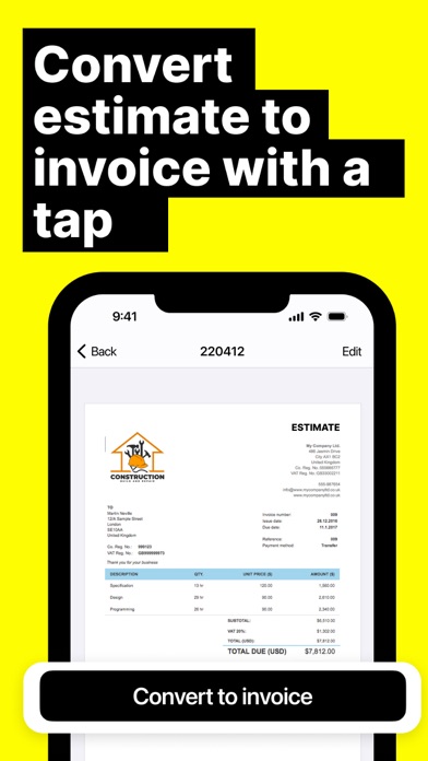 Freebie Invoice Maker screenshot 4