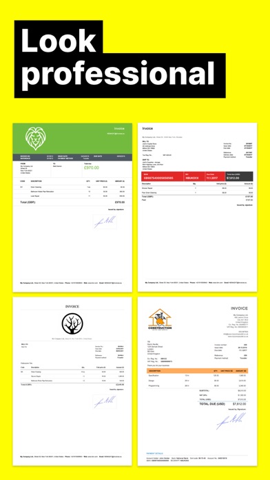 Freebie Invoice Maker screenshot 3