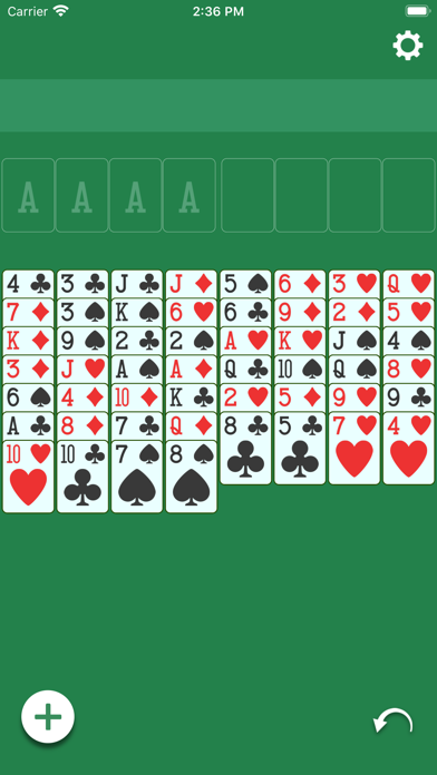 FreeCell (Classic Card Game) screenshot 2