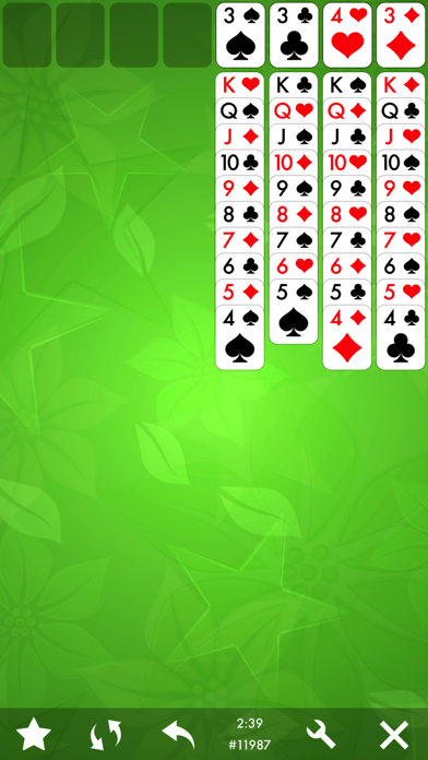 FreeCell Solitaire Card Game. screenshot 1