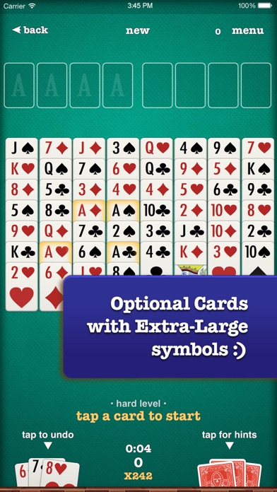 FreeCell ▻ Solitaire screenshot 2
