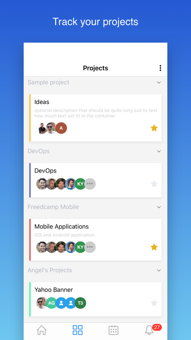 Freedcamp screenshot 3