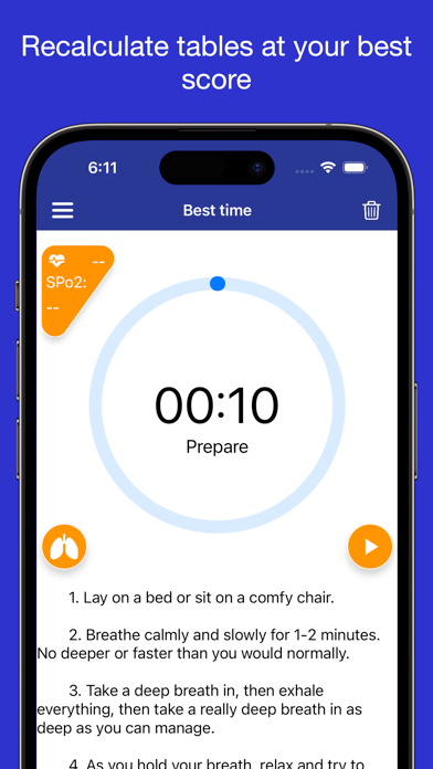 Freediving Apnea Trainer screenshot 3