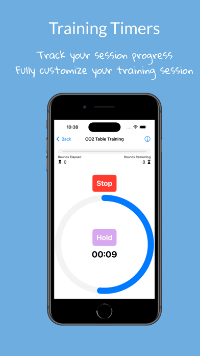 freediving stamina training screenshot 2