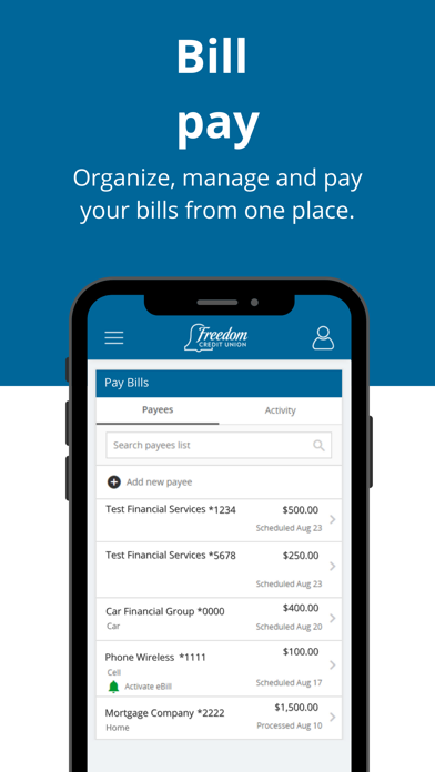 Freedom CU Mobile screenshot 2