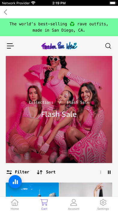 Freedom Rave Wear screenshot 2