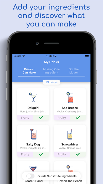 FreeFlow - Cocktail Recipes screenshot 7