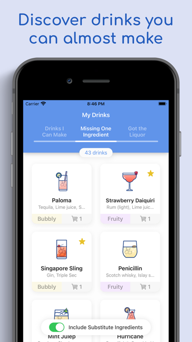 FreeFlow - Cocktail Recipes screenshot 2