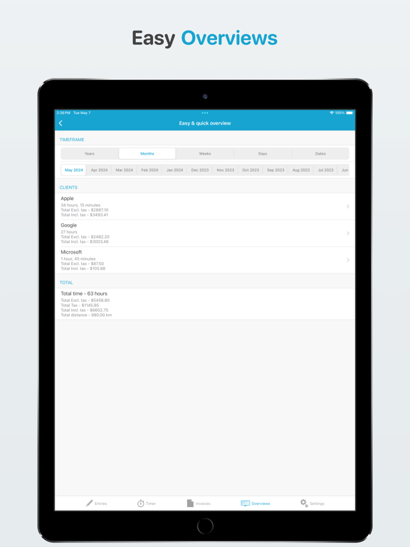 Freelance bookkeeping screenshot 4