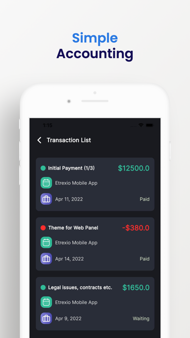 Freelancer CRM screenshot 2