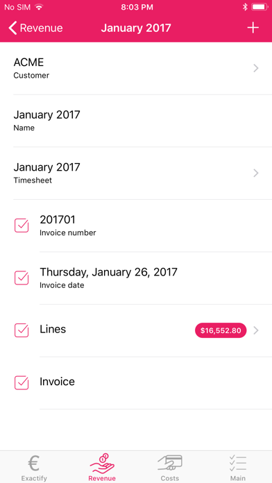 Freelancer Timesheet Invoice screenshot 3