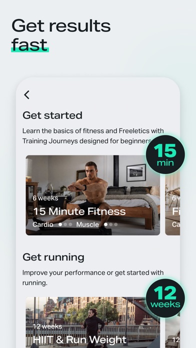 Freeletics: Workouts & Fitness screenshot 2