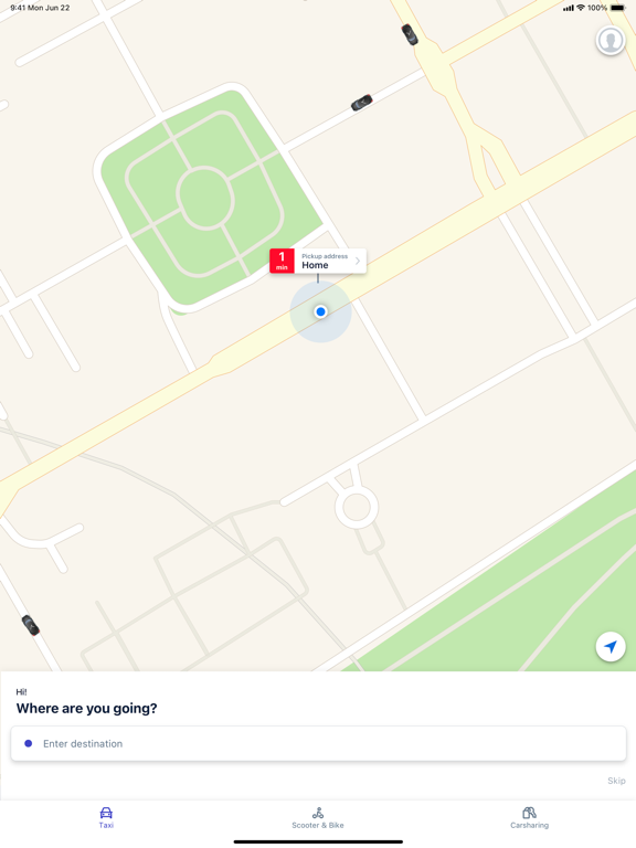 Freenow by Lyft - taxi & more screenshot 3