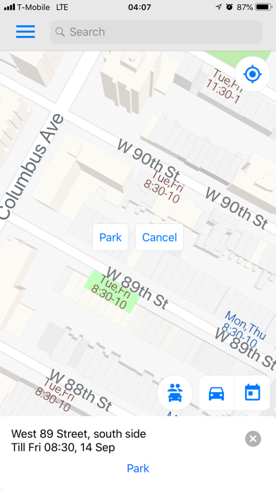 FreePark NYC - Parking in NY screenshot 1