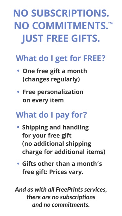 FreePrints Gifts – Fast & Easy screenshot 1