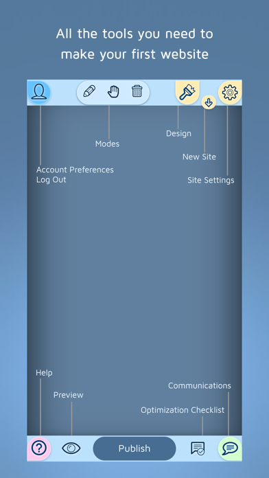 FreeSite – Website Maker screenshot 1