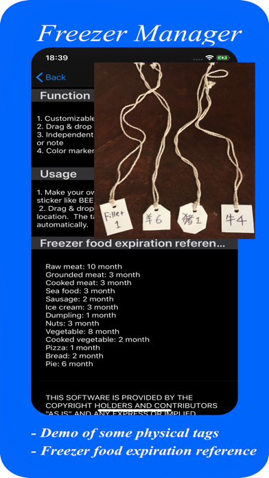 FreezerManager screenshot 1