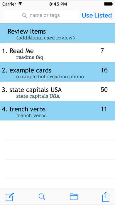 FreezingBlue Flashcards! screenshot 5