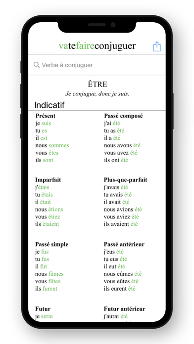 French Conjugation. screenshot 4