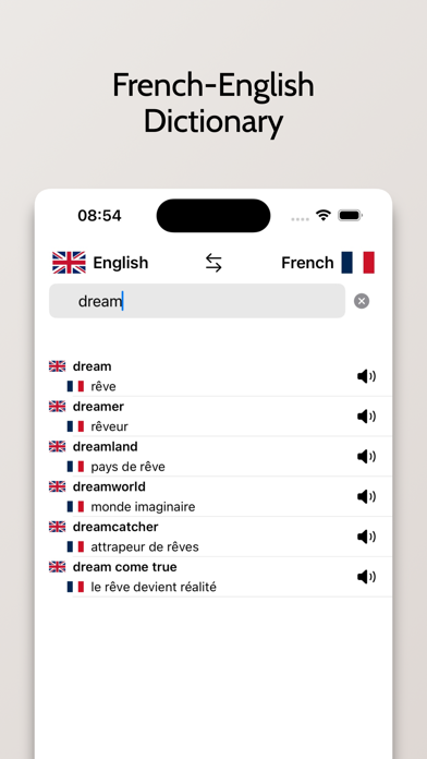 French-English Dictionary screenshot 4