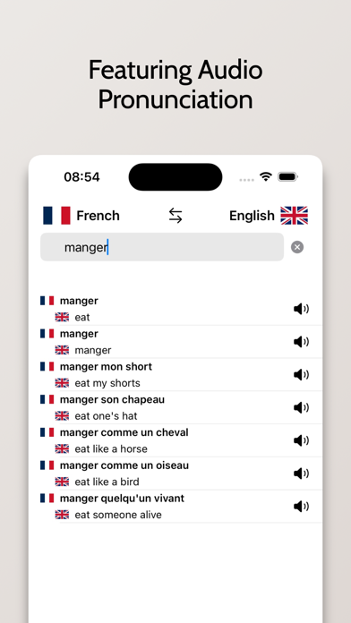 French-English Dictionary screenshot 3