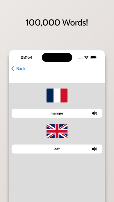 French-English Dictionary screenshot 1