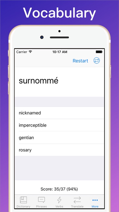 French Translator Dictionary + screenshot 2