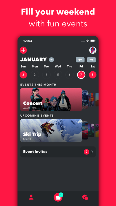 Frenly: Travel & Event Planner screenshot 1