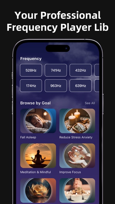 Frequency: Healing Meditation screenshot 1