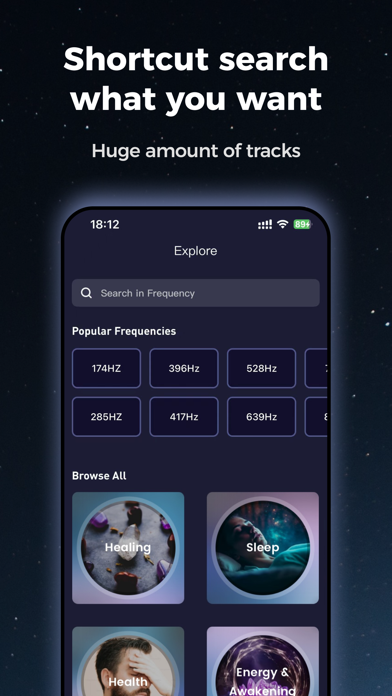Frequency: Healing Sounds screenshot 1