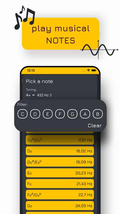 Frequency: Sound Generator screenshot 1