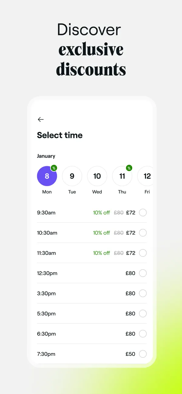 Fresha for customers screenshot 1