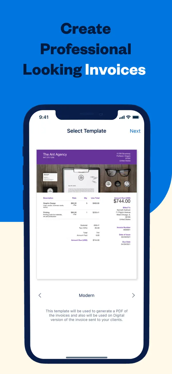 FreshBooks Invoicing App screenshot 5