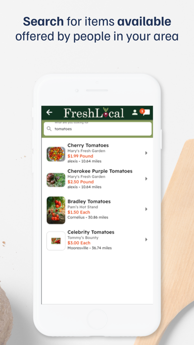 FreshLocal Marketplace screenshot 2