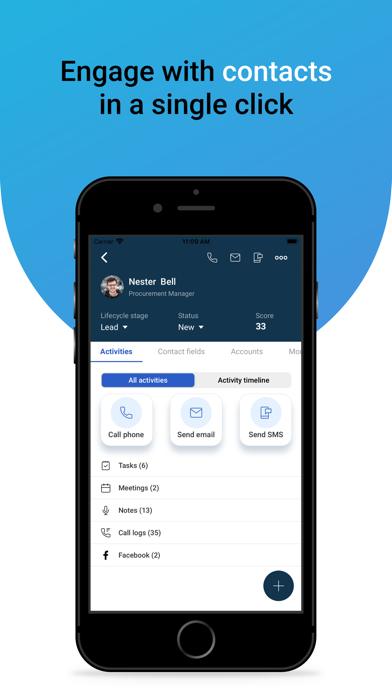 Freshsales screenshot 1