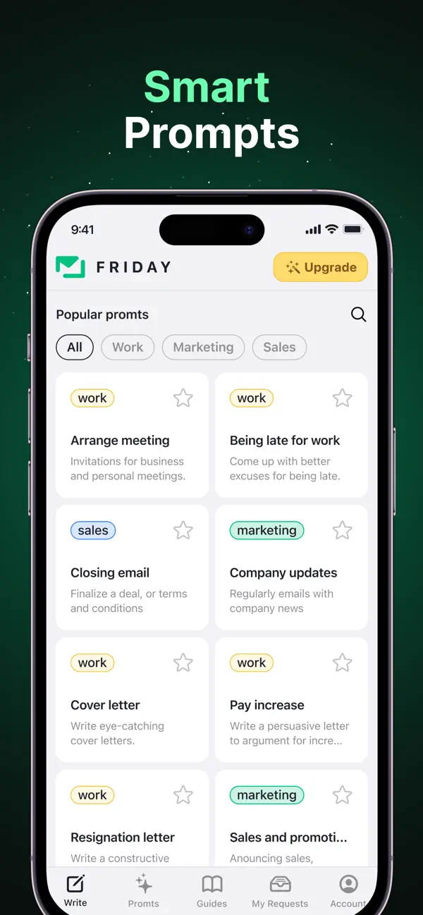 Friday AI Email Writer screenshot 3