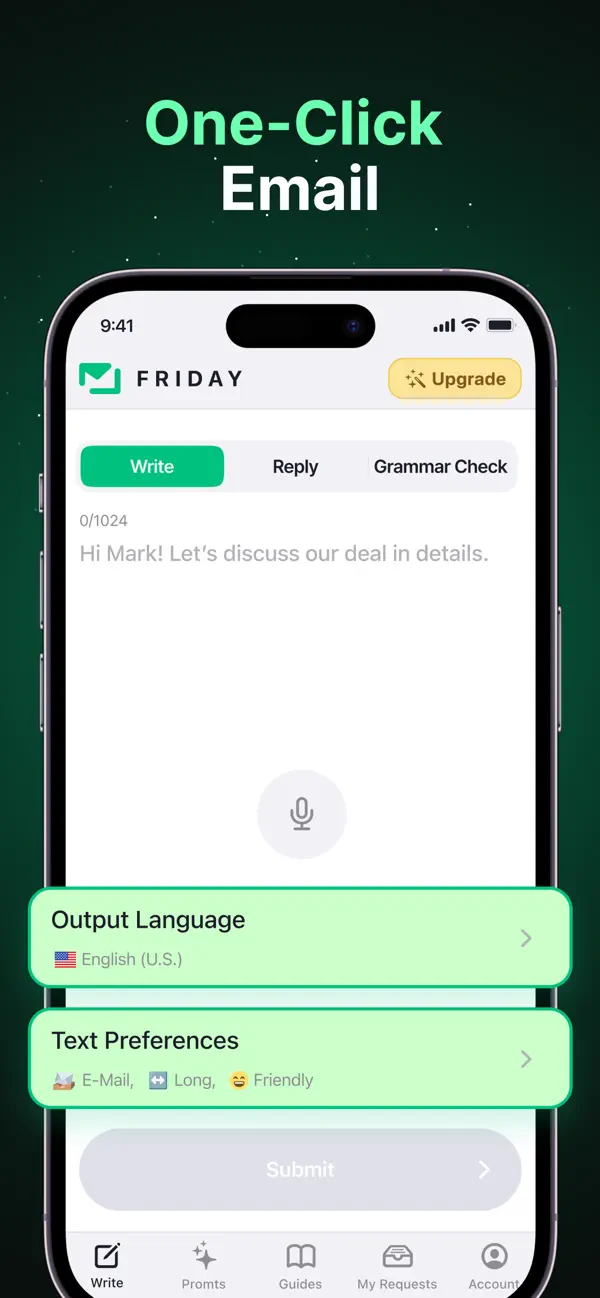 Friday AI Email Writer screenshot 5