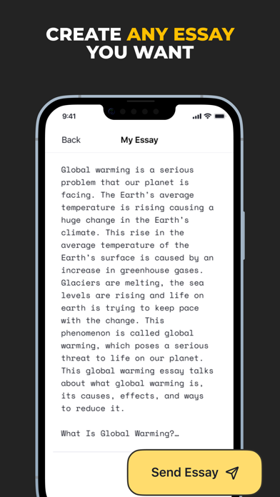 Friday: AI Essay Writing screenshot 3