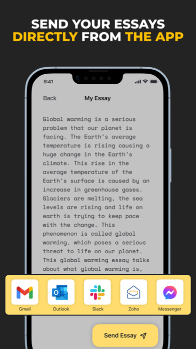 Friday: AI Essay Writing screenshot 1