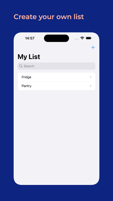 Fridge And Pantry Inventory screenshot 3