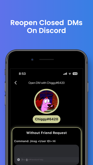 Friendcord | Reopen Discord DM screenshot 4