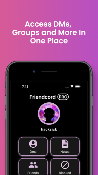 Friendcord | Reopen Discord DM screenshot 3