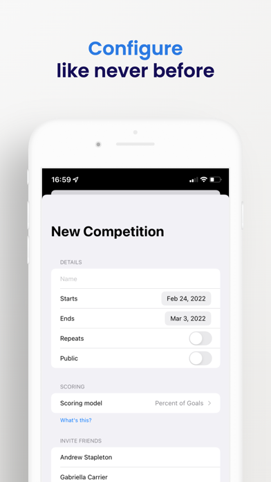 Friendly Competitions screenshot 2