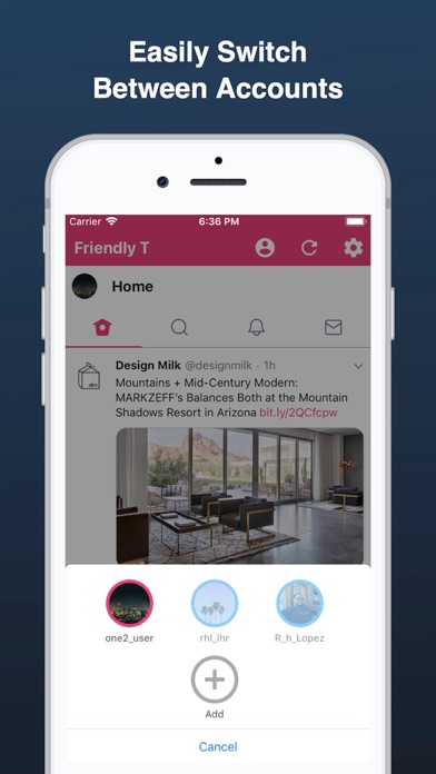 Friendly for Twitter screenshot 1