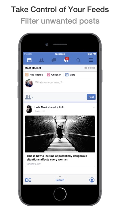 Friendly Plus Social Browser screenshot 5