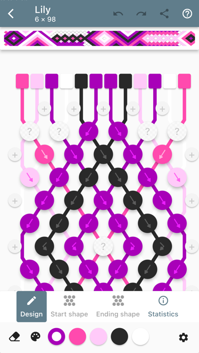 Friendship Bracelet Designer screenshot 2