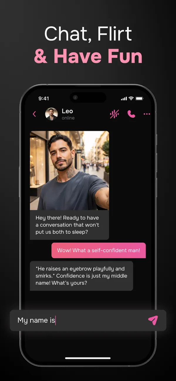 FriendX - Virtual AI Boyfriend screenshot 5