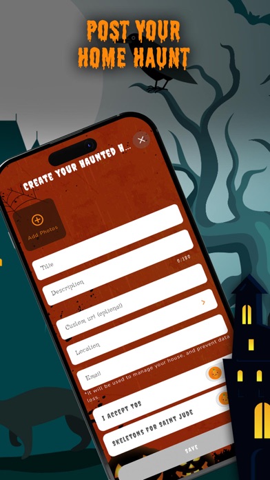 FrightMaps: Haunt Finder screenshot 1
