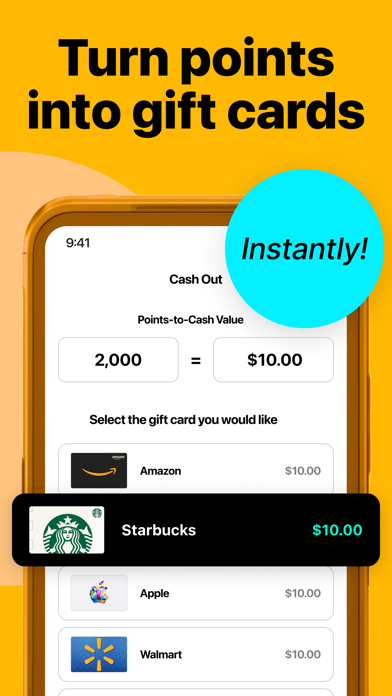 Frisbee: Rewards for Receipts screenshot 1