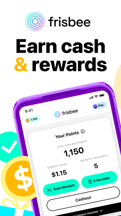 Frisbee: Rewards for Receipts screenshot 6